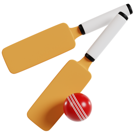 Cricket Game  3D Icon