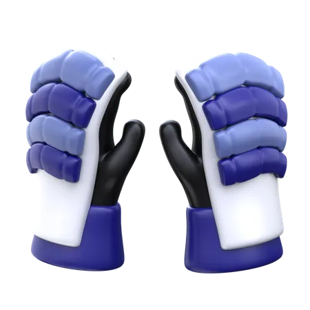 Cricket Glove  3D Icon
