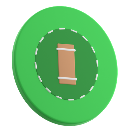 Cricket Ground  3D Icon