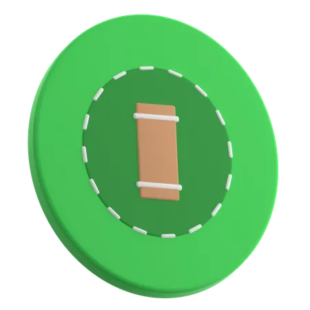 Cricket Ground  3D Icon