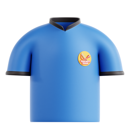 Cricket Jersey  3D Icon