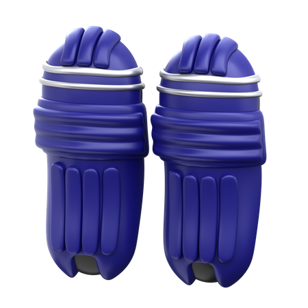 Cricket Shin Guard  3D Icon