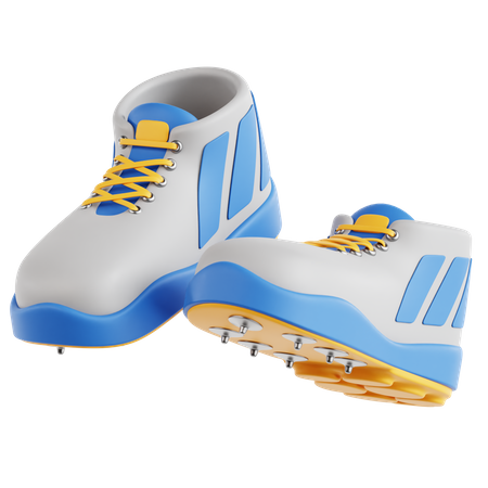 Cricket Shoe  3D Icon