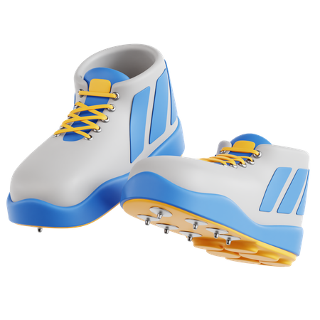Cricket Shoe  3D Icon