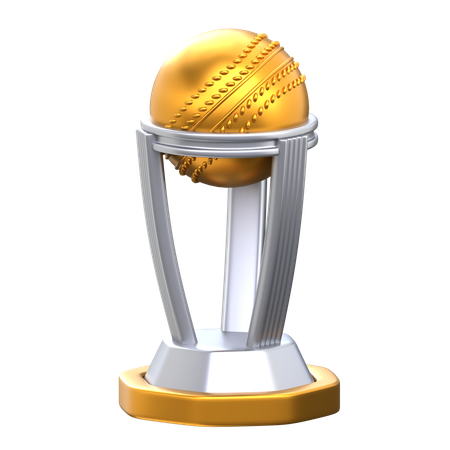 Cricket Trophy  3D Icon