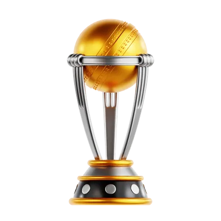 Cricket Trophy  3D Icon