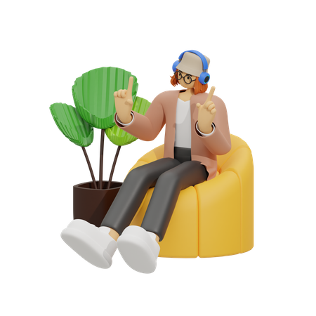 Crie o seu refúgio definitivo para relaxamento  3D Icon