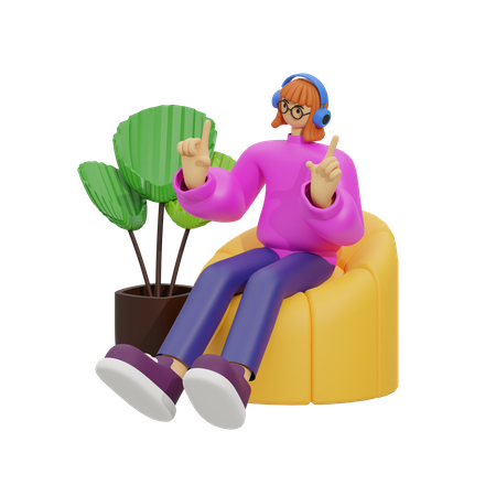 Crie o seu refúgio definitivo para relaxamento  3D Icon