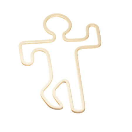 犯罪現場  3D Icon