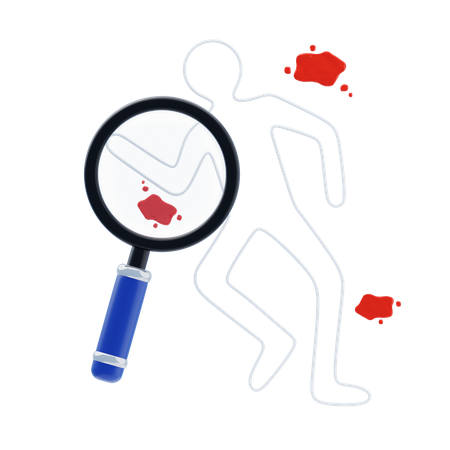 Crime Scene  3D Icon