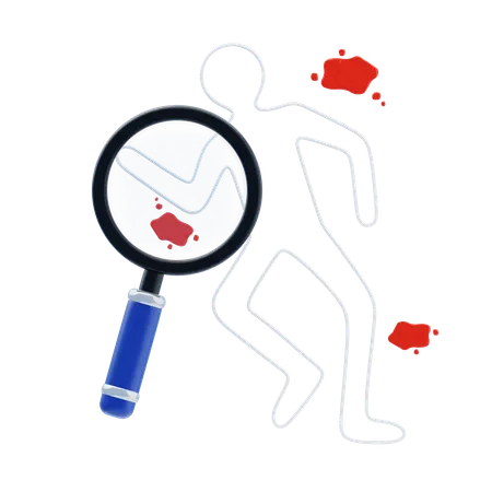 Crime Scene  3D Icon