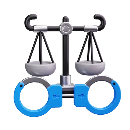 Criminal law  3D Icon