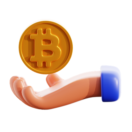 Ahorro criptográfico  3D Icon