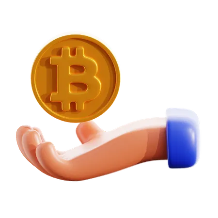 Ahorro criptográfico  3D Icon