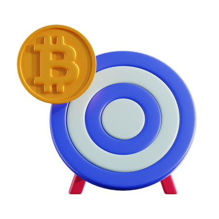 Alvo criptográfico  3D Icon