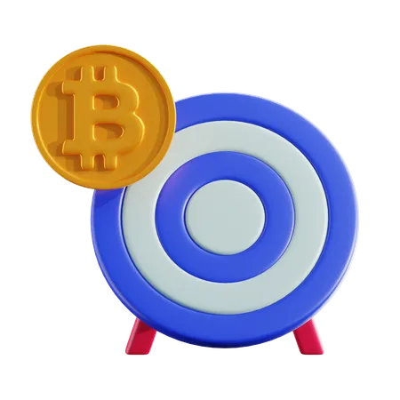 Alvo criptográfico  3D Icon