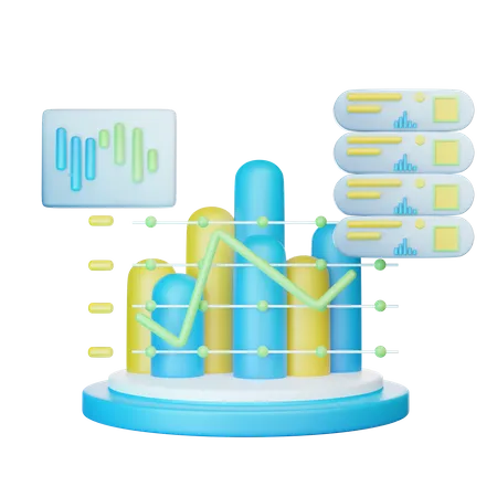 Análise criptográfica  3D Icon