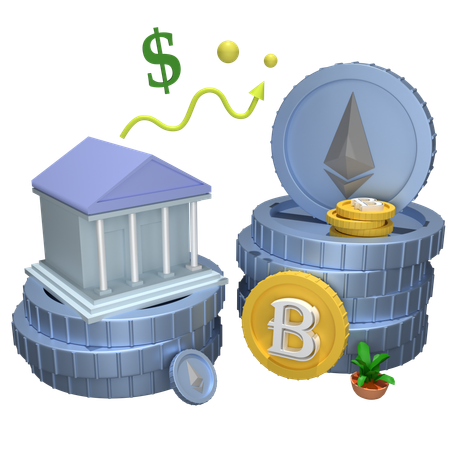 Tribunal de criptomonedas  3D Icon