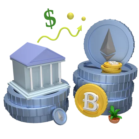 Tribunal de criptomonedas  3D Icon