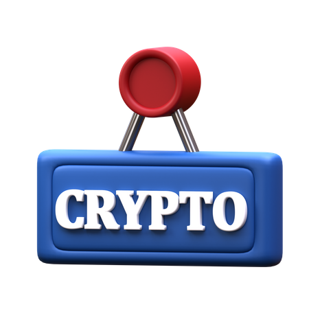 Signo criptográfico  3D Icon