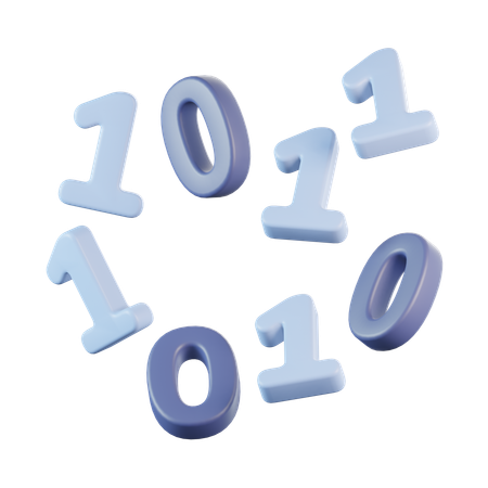 Criptografia de dados  3D Icon