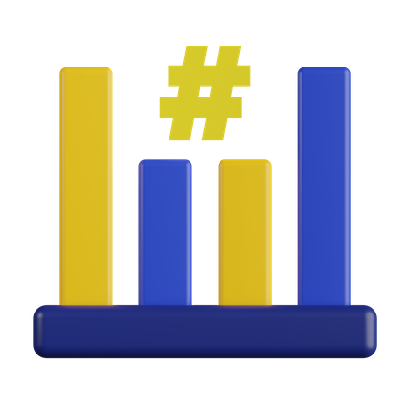Criptografia de taxa de hash  3D Icon