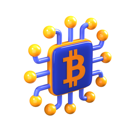 Criptomoeda  3D Icon