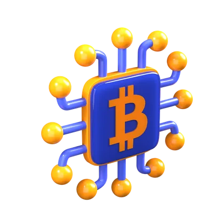 Criptomoeda  3D Icon