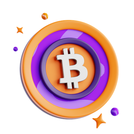 Moneda criptográfica  3D Icon