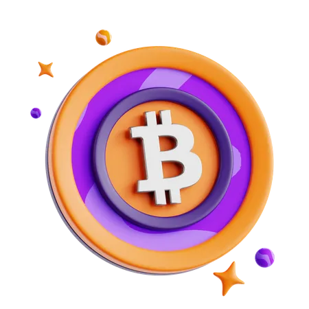 Moneda criptográfica  3D Icon