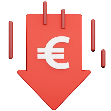 Crisis Money  3D Icon