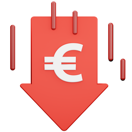 Crisis Money  3D Icon