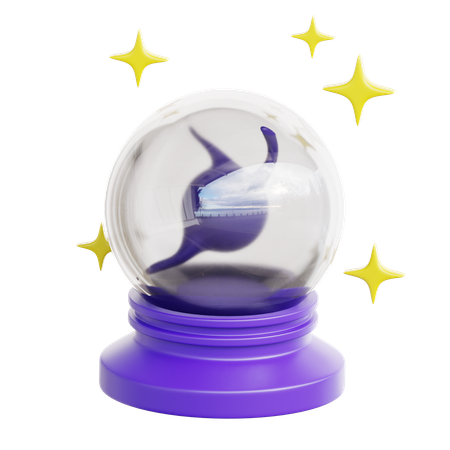 Cristal Ball  3D Icon