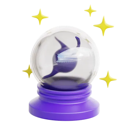 Cristal Ball  3D Icon