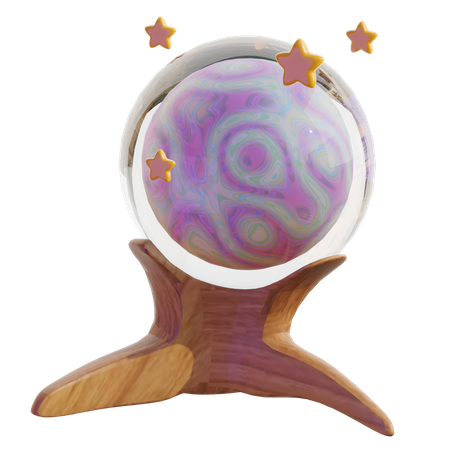 Cristal Ball  3D Icon