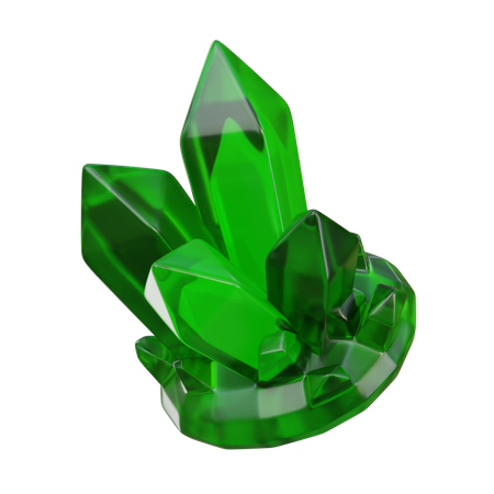 Cristal brut  3D Icon