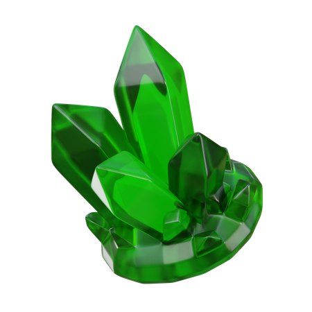 Cristal brut  3D Icon