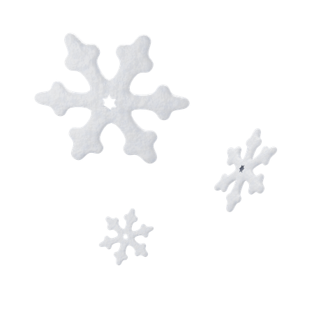 Cristal de neige  3D Icon