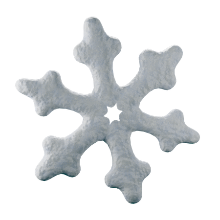 Cristal de neige  3D Icon