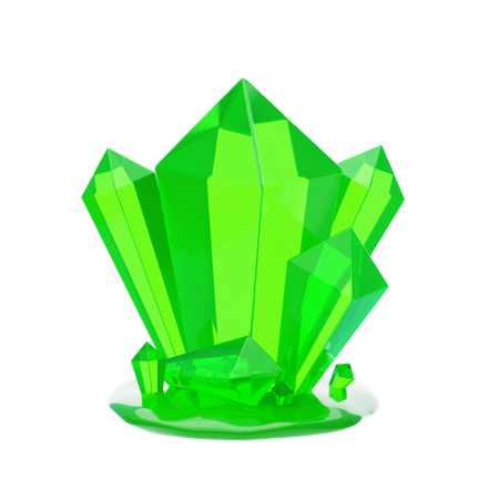 Cristal de roca  3D Icon