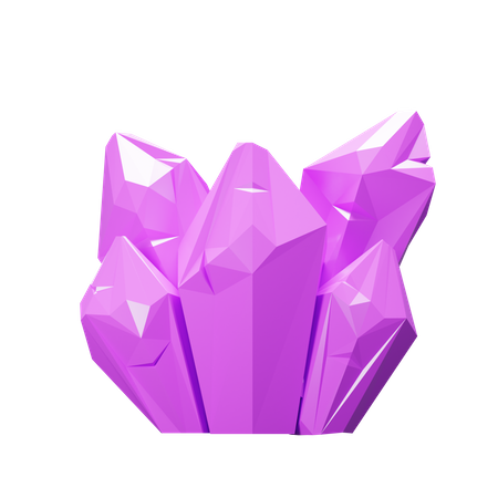 Cristal de gema  3D Icon