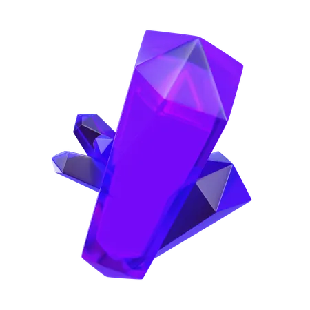 Cristal mágico  3D Icon