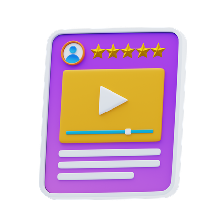 Revue vidéo  3D Icon