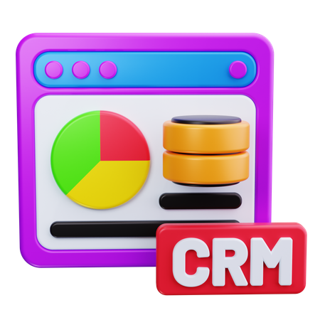 Crm  3D Icon