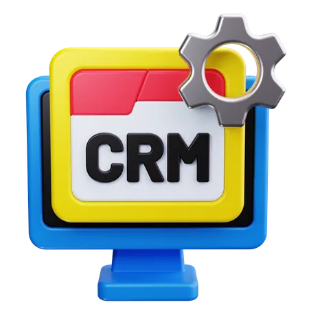 CRM  3D Icon