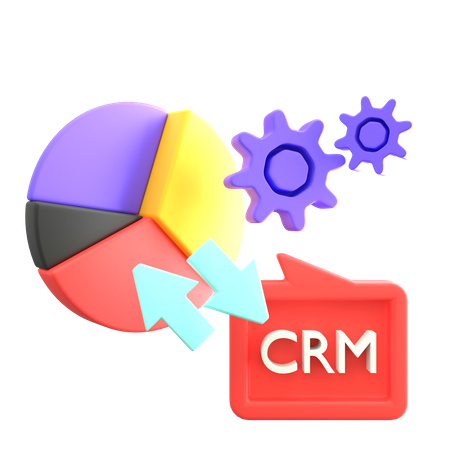 Crm  3D Icon