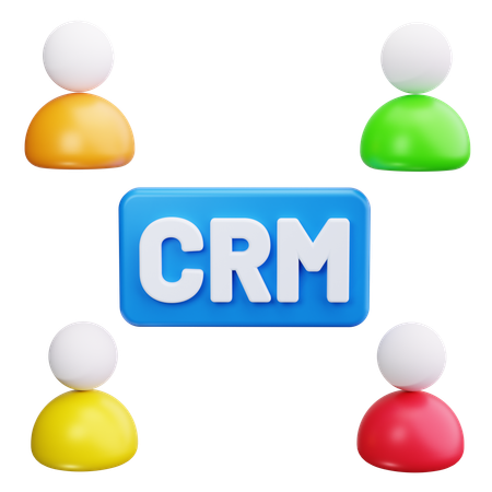 Crm  3D Icon