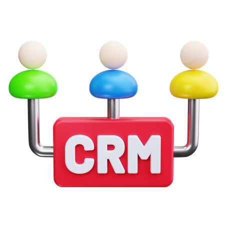 Crm Support  3D Icon