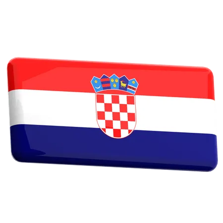 Croacia  3D Icon