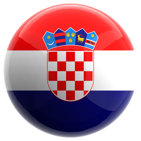 Croacia  3D Icon